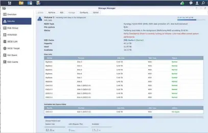  ??  ?? ABOVE To solve storage problems, I turned to a Synology NAS with huge potential capacity