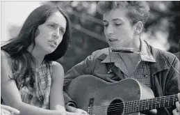  ?? PICTURE: REUTERS ?? Joan Baez and Bob Dylan perform together during the March on Washington for Jobs and Freedom in 1963.