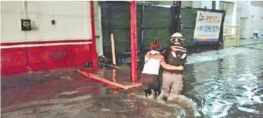  ?? CORTESÍA: PROTECCIÓN CIVIL ESTATAL ?? Las calles de Monterrey, totalmente inundadas