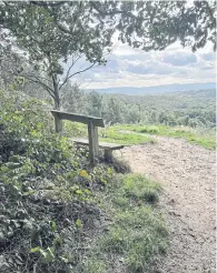  ?? ?? Older Hill viewpoint Woolbeding Photo: National Trust