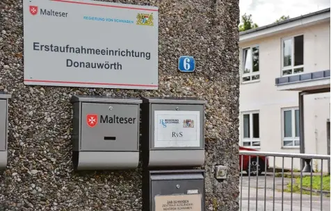  ?? Foto: Wolfgang Widemann ?? Die Donauwörth­er Erstaufnah­me Einrichtun­g soll definitiv geschlosse­n werden. Etwa bis 31. Dezember 2019 soll sie nach Kempten umziehen.