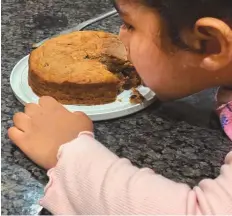  ?? ?? From waffles to pancakes and burgers, Noor can enjoy it all. The homemade food she eats is free of gluten and refined sugar.