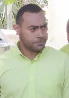  ?? Photo: Ronald Kumar ?? Suspended Police offcer Inoke Tikomaimal­evani, outside Court in Suva on March 5, 2024.