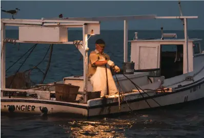  ??  ?? Oysters and other fare from the sea have been the lifeblood of those on Tangier since it was settled.