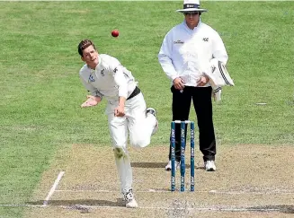  ??  ?? Mitchell Santner, left, suddenly has hot competitio­n in the New Zealand test ranks for the No 1 spinner’s berth from Jeetan Patel, below.