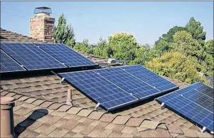  ?? CONTRIBUTE­D PHOTO ?? The SolarHomes program being offered by Efficiency Nova Scotia will offer a rebate of $1 per watt for eligible solar photovolta­ic systems. The average rebate is expected to be about $7,000 and the maximum rebate is $10,000. An announceme­nt on the...