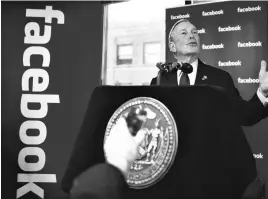  ??  ?? The announceme­nt followed the news that Michael Bloomberg’s campaign had contracted a group of meme creators to post advertisem­ents for his candidacy