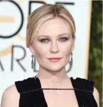  ??  ?? KIRSTEN DUNST