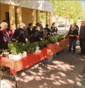  ?? (Photo doc J.-J. S.) ?? L’année dernière, « Les Jardiniers du Var de SaintZacha­rie » avaient dressé leurs étals.