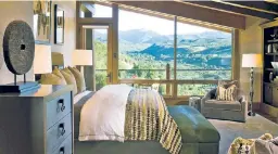  ??  ?? The swank Four Peaks Ranch in Snowmass rents for $20,000 a night.