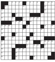  ??  ?? PUZZLE BY NATAN LAST, ANDY KRAVIS AND THE J.A.S.A. CROSSWORD CLASS