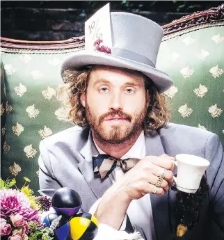  ??  ?? T.J. Miller says his Friday night show will be fun, philosophi­cal and absurdist. “It’s gonna be weird.”