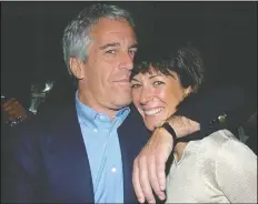  ??  ?? Ghislaine Maxwell arrived at a New York jail just months after the behind-bars hanging of Jeffrey Epstein.