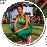  ??  ?? Die opeafdelin­g vir vroue is deur die Nedbank-atleet Britney-Ann Meyer gewen.