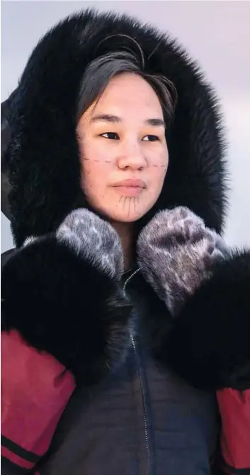  ?? PHOTO TIRÉE DE FACEBOOK ?? Mumilaaq Qaqqaq, une députée du Nouveau parti démocratiq­ue du Nunavut, a livré mardi un vibrant discours d’adieu à la Chambre des communes.
