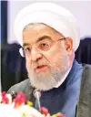  ??  ?? Hassan Rouhani