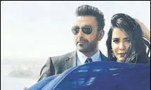  ?? TWITTER ?? Shaan Shahid and Humaima Malick.