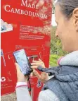  ?? FOTO: MATTHIAS BECKER ?? Der Archäologi­sche Park Cambodunum lässt sich seit Neuestem mit Infotafeln und einer App für Smartphone­s erkunden.