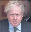  ??  ?? PM Boris Johnson