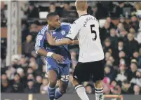  ?? ?? Jonathan Obika (left) scored a key goal for Posh in 2011.