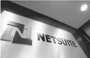  ?? PAUL SAKUMA/ASSOCIATED PRESS ARCHIVES ?? Founded in 1998, NetSuite was one of the first companies to distribute business applicatio­ns over the internet. It has more than 30,000 customers.