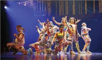  ?? PHOTO COURTESY CIRQUE DU SOLEIL ?? Montgomery County will host performanc­es by the famed Cirque du Soleil next summer. Shown here is a scene from the show that will appear in the county — “VOLTA.” The announceme­nt was made Friday during the Valley Forge Tourism and Convention Board’s...