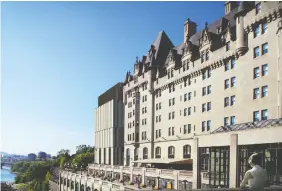  ??  ?? City heritage staff said the latest design for the Château Laurier expansion project meets federal standards and guidelines for heritage additions.