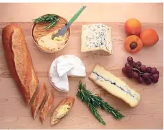 ??  ?? Taste the quintessen­tial French meal which consists of various types of cheese.