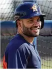  ?? Jeff Roberson / Associated Press ?? Jose Altuve’s new contract will take him through the 2024 season.