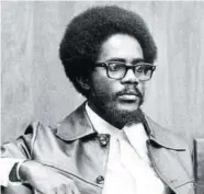  ?? (Photo: Robert W Woodruff Library Archives) ?? Walter Rodney was killed when a time bomb, placed in a walkie-talkie, detonated in his car on June 13, 1980 in Georgetown, Guyana.