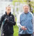  ?? FOTO: IMAGO ?? Horst Hrubesch setzt auf Giulia Gwinn als Spielführe­rin.