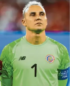  ?? Foto: Matthew Aston, Witters ?? Keylor Navas ist in Costa Rica ein Nationalhe­ld.