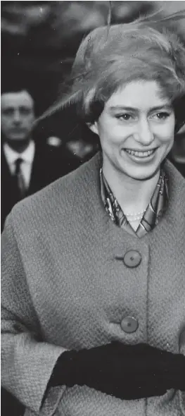  ??  ?? Lord Provost Jean Roberts with Princess Margaret in 1961 and, above-left, at the scene of the St Andrew’s Hall fire