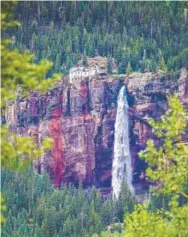  ?? Getty Images ?? Bridal Veil Falls in Telluride.