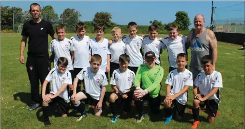  ??  ?? Arklow Town, who beat St Anthony’s 2-0 in their U-12 Donal O’Leary Premier match.