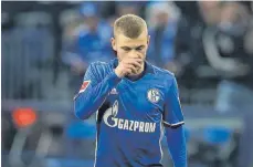  ?? FOTO: DPA ?? Auf Max Meyer sind sie bei Schalke nicht mehr gut zu sprechen.