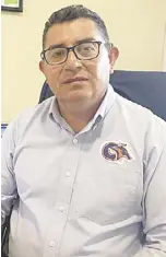  ??  ?? Wilfredo Ignacio González Camarena, director del CBTis 198.
