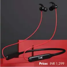  ??  ?? Price: INR 1,299