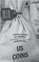  ?? ?? UNSEARCHED: Each Bank Bag contains 50 U.S. Gov’t issued Morgan Silver Dollars. Each coin is verified to meet a minimum collector grade of very good or above and the dates and mint marks are never searched by Federated Mint to determine collector value.