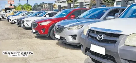 Great deals on used cars | The Fiji Times | PressReade­r