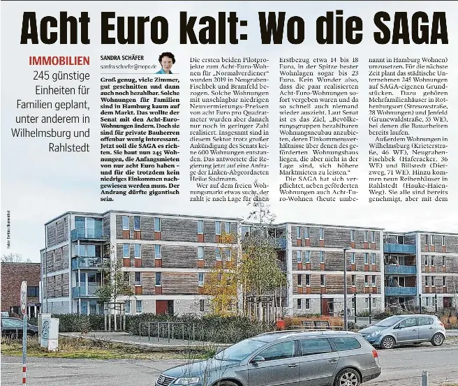 Hier Baut Die SAGA Bezahlbare Wohnungen PressReader