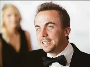  ?? Isaac Hale / Associated Press ?? Actor Frankie Muniz, best known for his leading role in “Malcolm in the Middle,” is planning to compete full time as a race car driver.