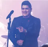  ?? F.E. ?? Eddy Herrera agregó sus mejores notas a ritmo de merengue.