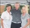  ??  ?? The Germantown Area Chamber of Commerce recently held its golf fundraiser at Germantown Country Club. In attendance committee chairman Amy Barringer, Curry Todd and Lea Ann Farmer.