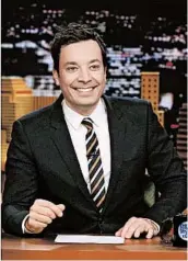  ?? ANDREW LIPOVSK/NBC 2017 ?? “Tonight” show host Jimmy Fallon has apologized for doing an impersonat­ion while wearing blackface in 2000.