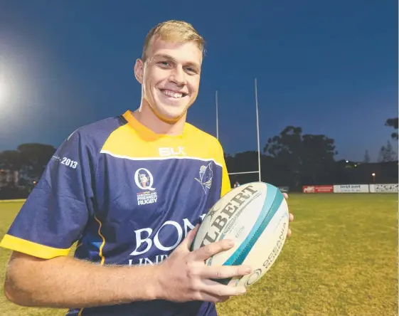  ?? Picture: MIKE BATTERHAM ?? Kieran Van Brecht made his Queensland Premier Rugby starting debut last weekend. Picture Mike Batterham