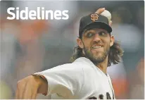  ??  ?? San Francisco Giants pitcher Madison Bumgarner could be in the best shape of his life and ready for a bounce-back season after a most forgettabl­e one for San Francisco’s big lefty ace.
