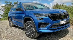  ?? STUFF ?? The Kodiaq RS is no longer the diesel-driven bear it once was.