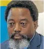  ??  ?? JOSEPH KABILA