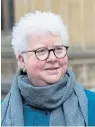  ??  ?? Val McDermid.